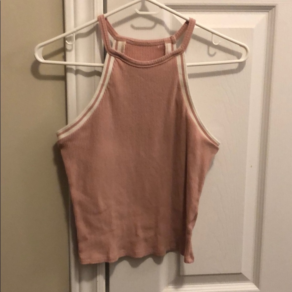 Light Pink Halter Top